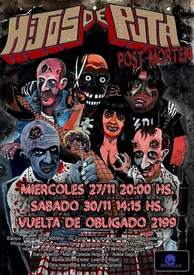 Hijos de puta post mortem