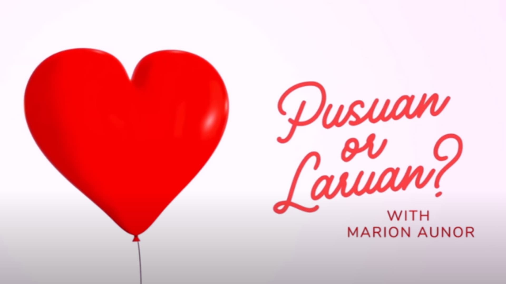 Pusuan or Laruan?